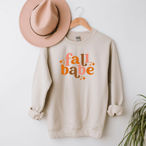 Fall Babe Stars Sweatshirt