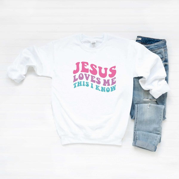 Jesus Loves Me Sweatshirt