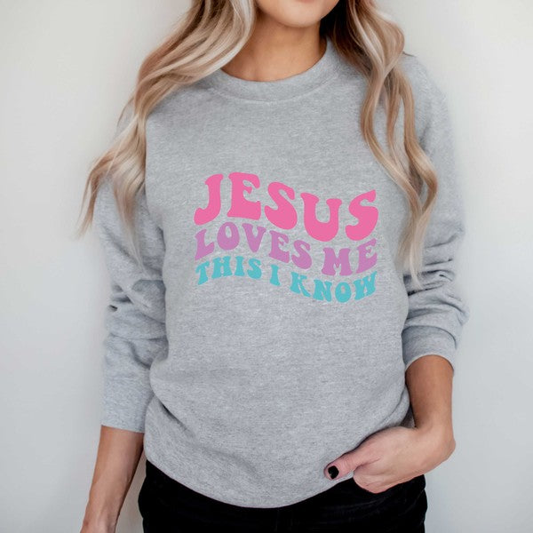 Jesus Loves Me Sweatshirt