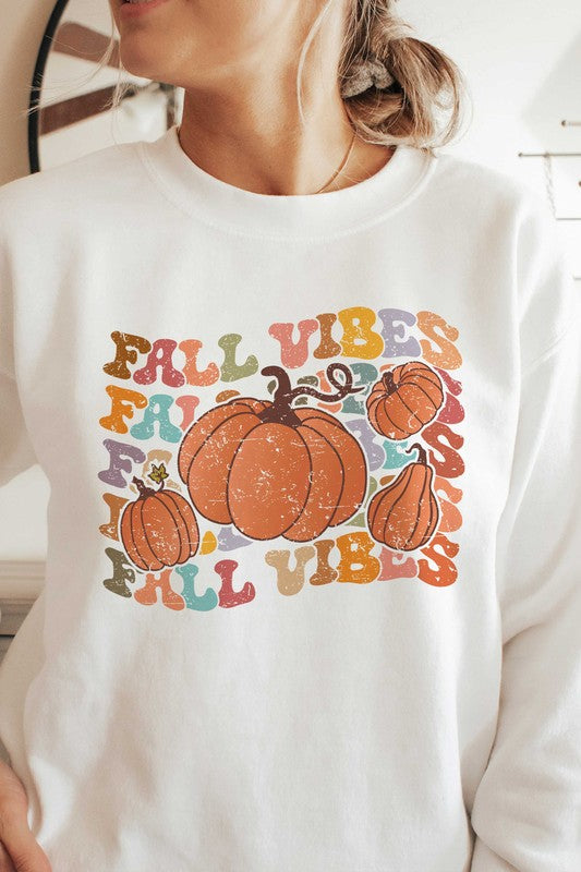 Fall Vibes Pumpkins Sweatshirt