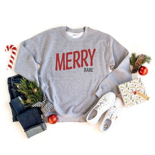 Merry Babe Sweatshirt