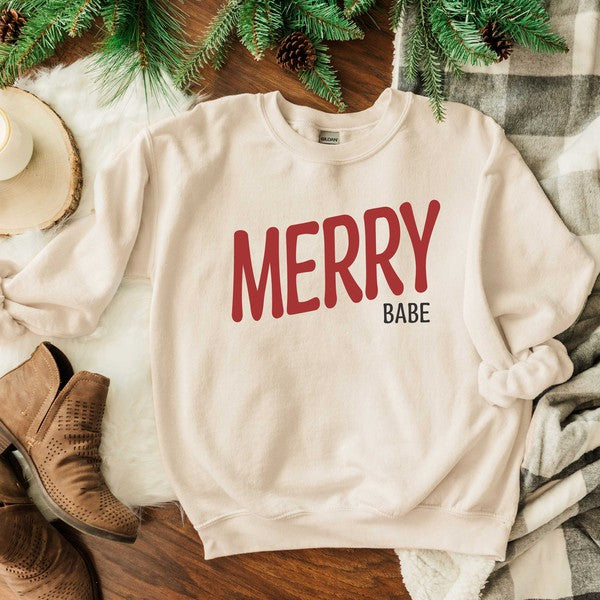 Merry Babe Sweatshirt