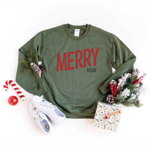 Merry Babe Sweatshirt