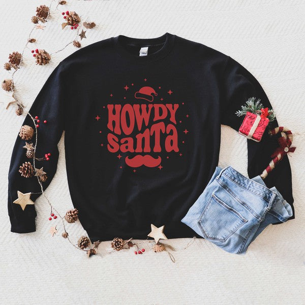 Howdy Santa Sweatshirt