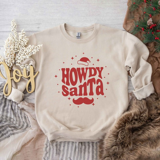 Howdy Santa Sweatshirt