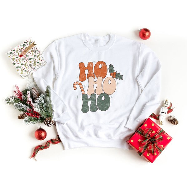 Retro Ho Ho Ho Sweatshirt