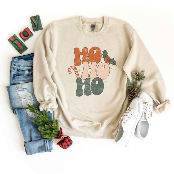 Retro Ho Ho Ho Sweatshirt