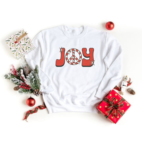 Joy Peace Sign Sweatshirt