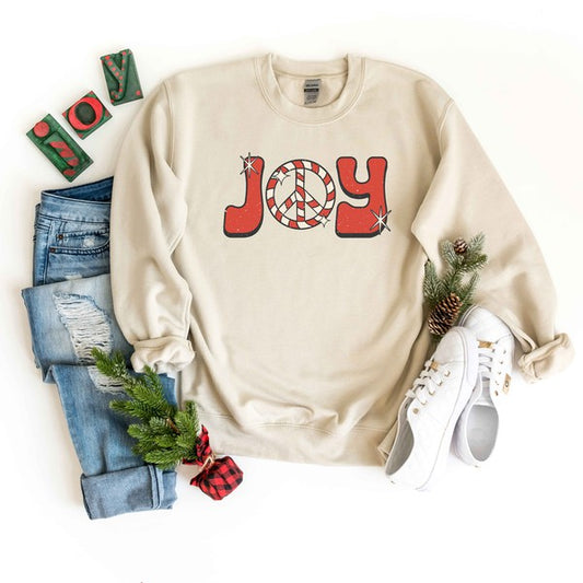 Joy Peace Sign Sweatshirt