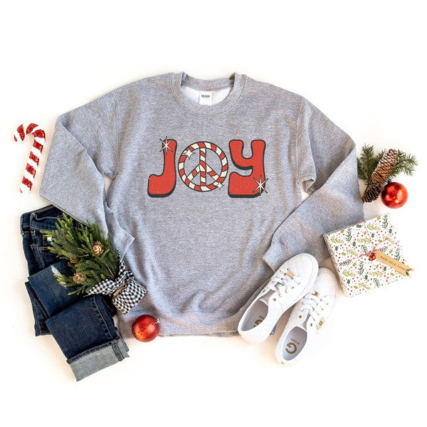 Joy Peace Sign Sweatshirt