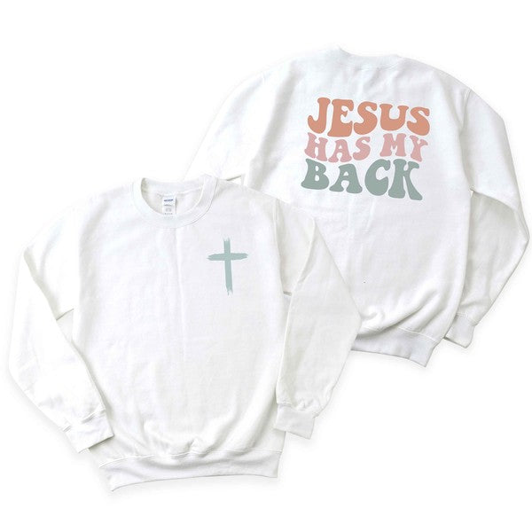 Jesus Has My Back Sweatshirt