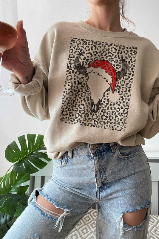 Cattle Christmas Sweatshirt