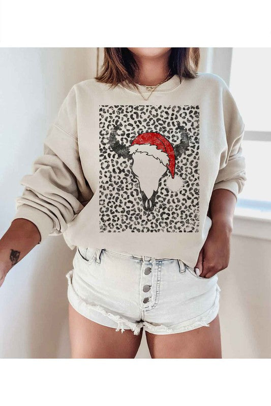 Cattle Christmas Sweatshirt