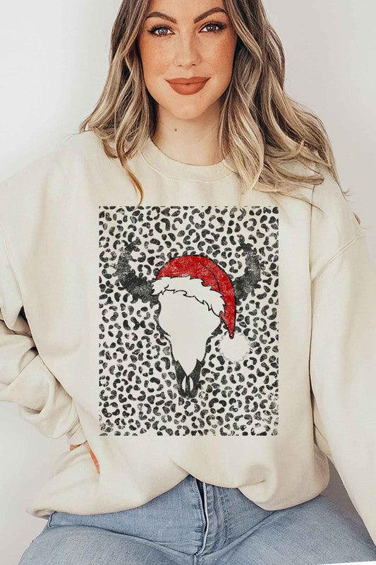 Cattle Christmas Sweatshirt