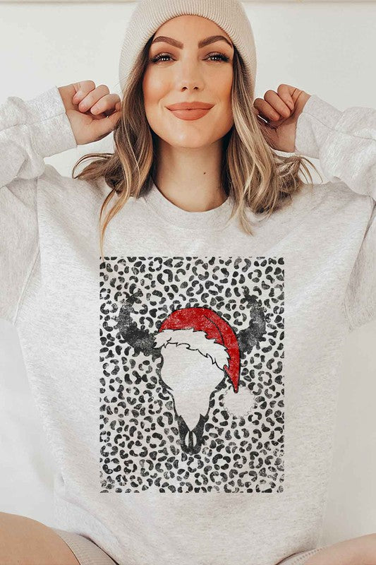 Cattle Christmas Sweatshirt