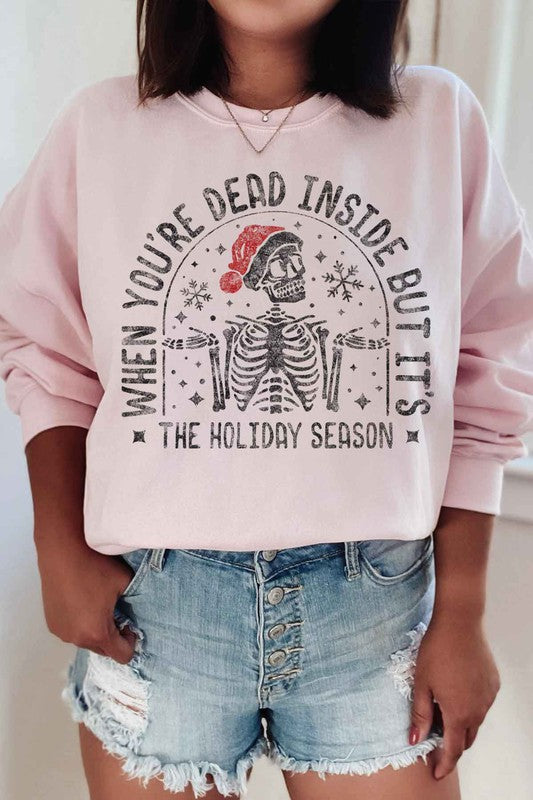 Christmas Skeleton Sweatshirt