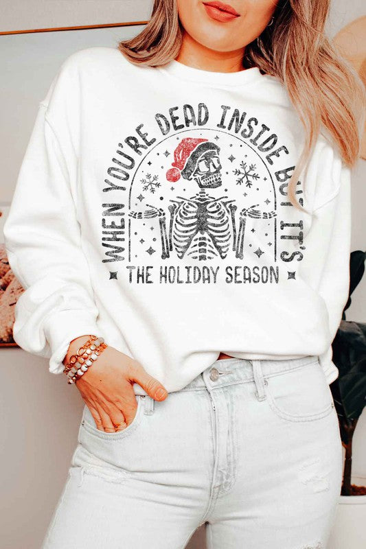 Christmas Skeleton Sweatshirt