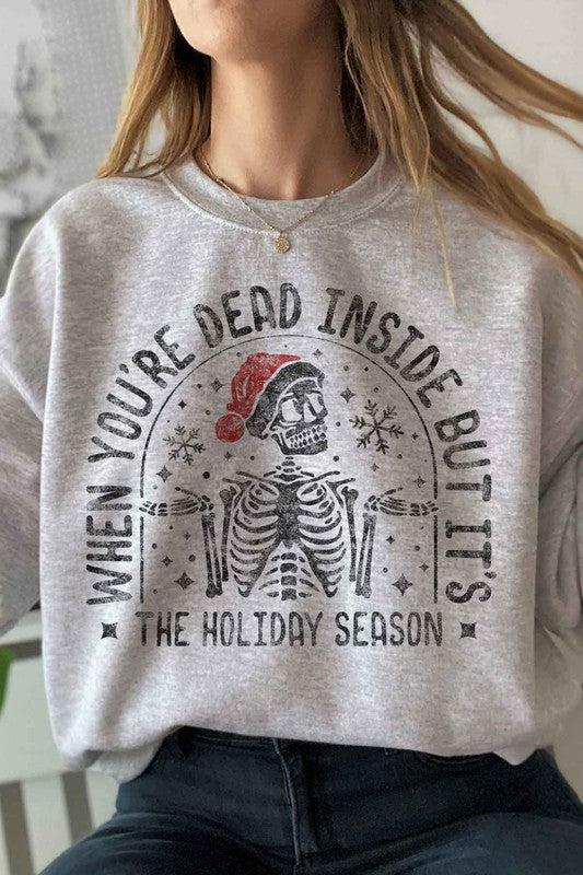 Christmas Skeleton Sweatshirt