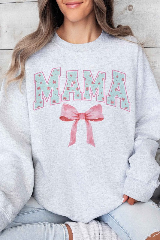 Coquette Floral Mama Sweatshirt