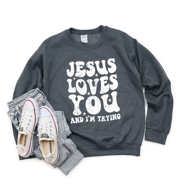 Jesus Loves Sweatshirt