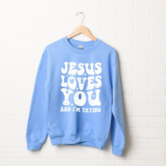 Jesus Loves Sweatshirt