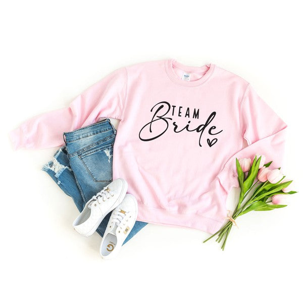 Team Bride Script Sweatshirt