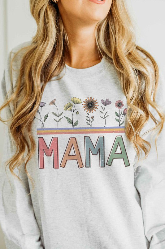 Floral Mama Sweatshirt