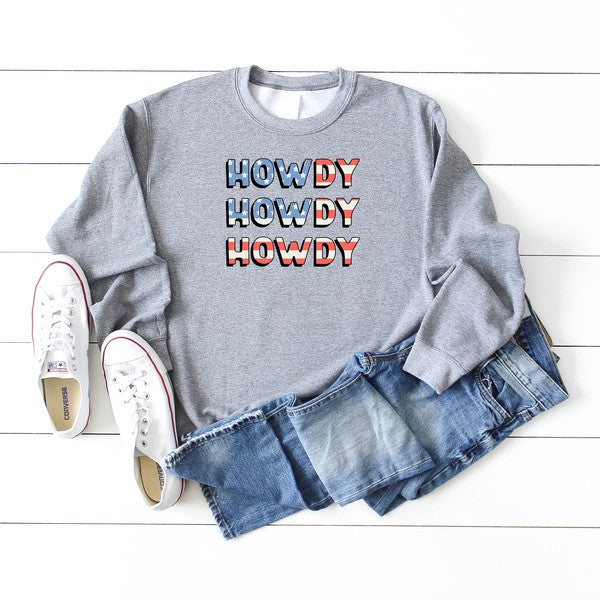 Howdy Flag Sweatshirt