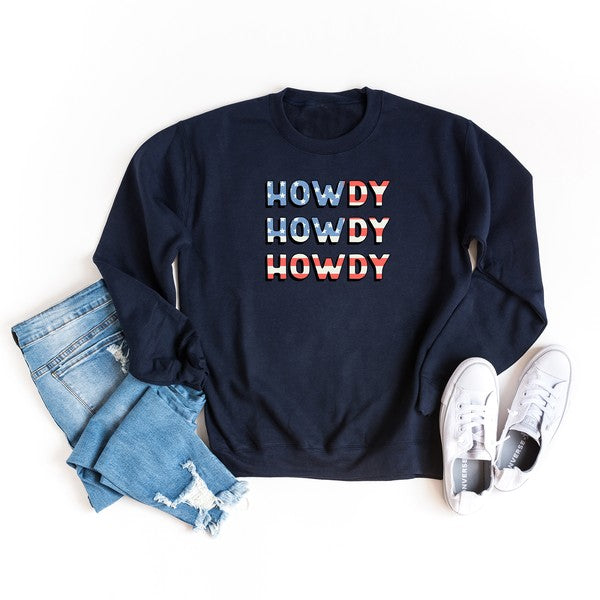 Howdy Flag Sweatshirt