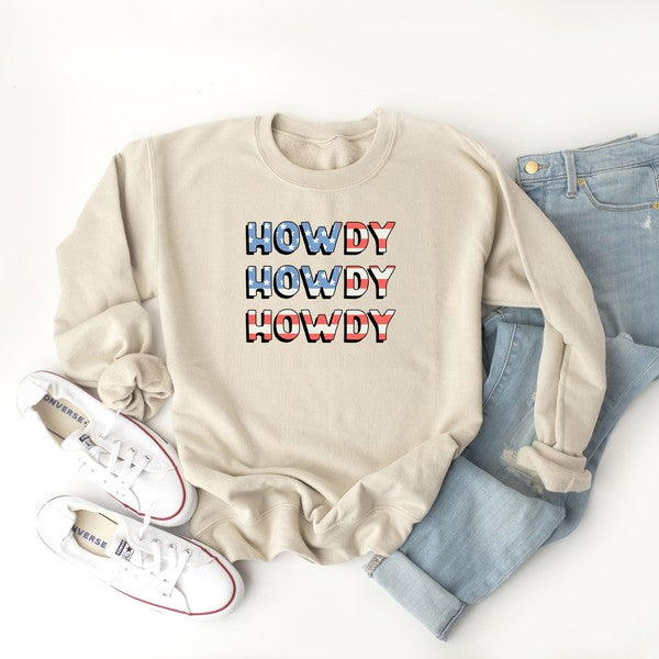 Howdy Flag Sweatshirt