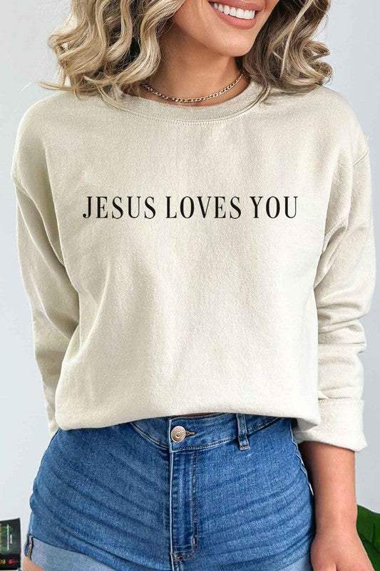 Jesus Loves You Sweatshirt