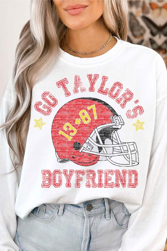 Go Taylors Boyfriend Sweatshirt