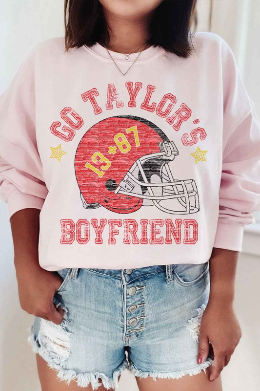 Go Taylors Boyfriend Sweatshirt