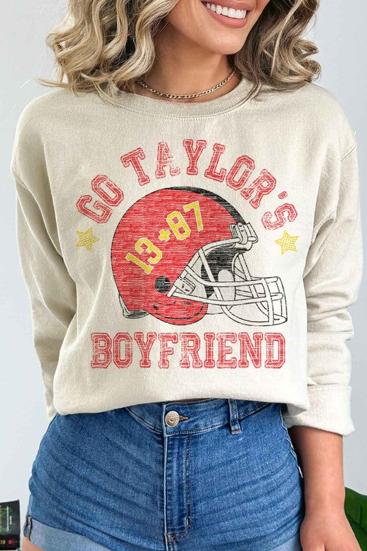 Go Taylors Boyfriend Sweatshirt