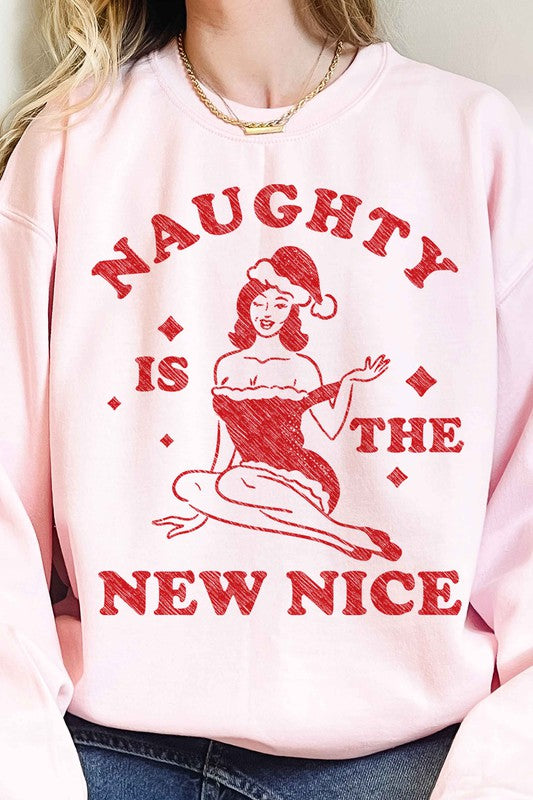 Naughty Christmas Oversized Sweatshirt