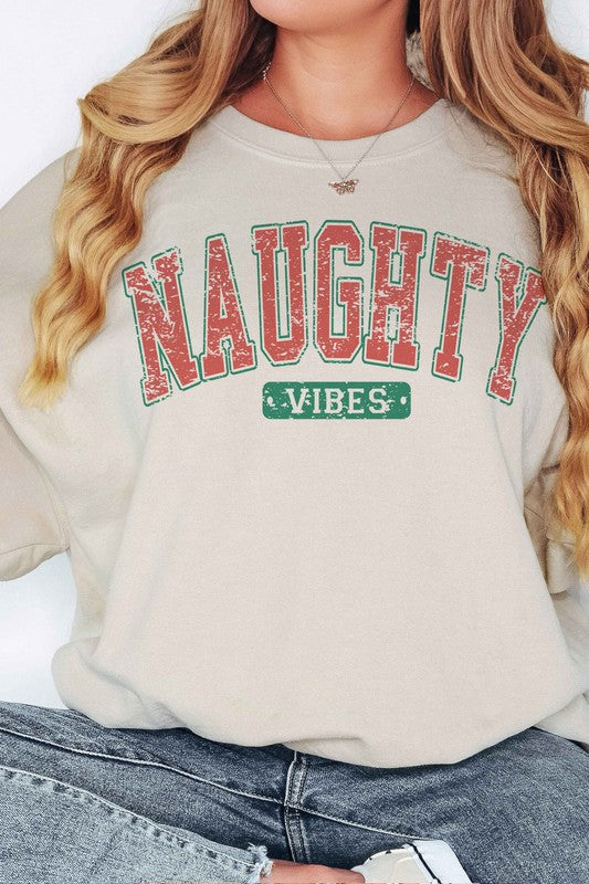 Naughty Vibes Oversized Sweatshirt