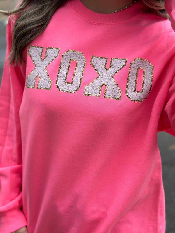 XOXO Patch Sweatshirt