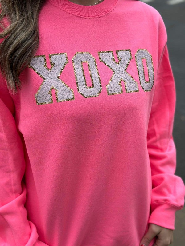 XOXO Patch Sweatshirt