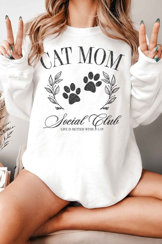 cat mom sweatshirt 