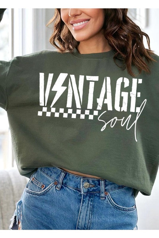 Vintage Soul Oversized Sweatshirt