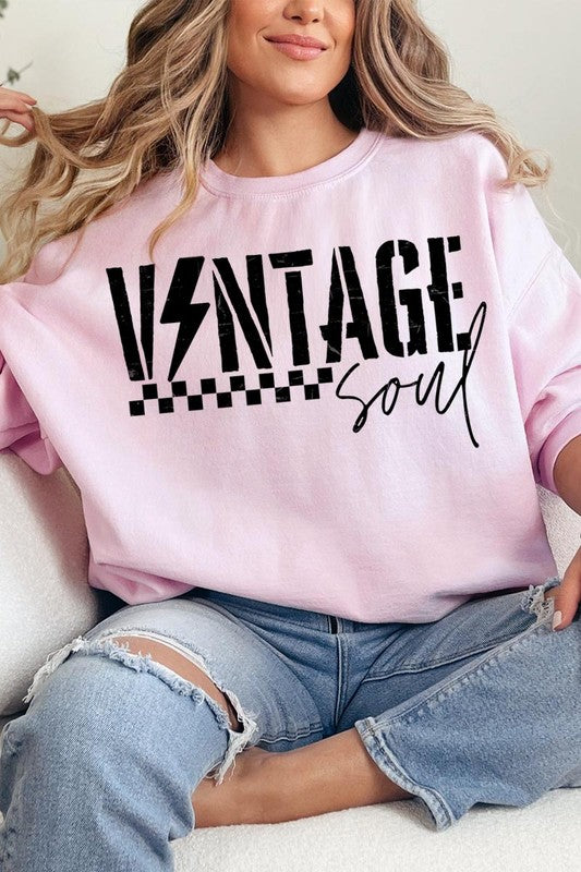 Vintage Soul Oversized Sweatshirt