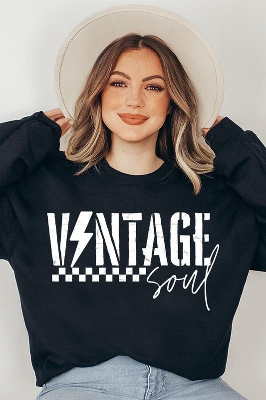 Vintage Soul Oversized Sweatshirt