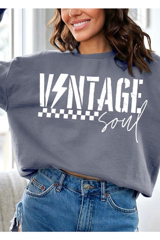 Vintage Soul Oversized Sweatshirt