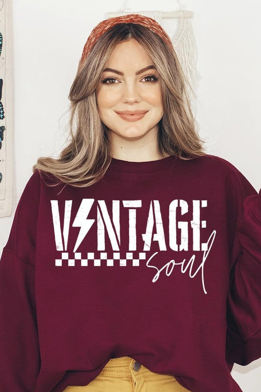 Vintage Soul Oversized Sweatshirt