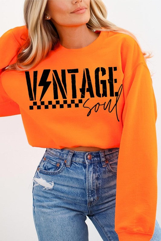 Vintage Soul Oversized Sweatshirt