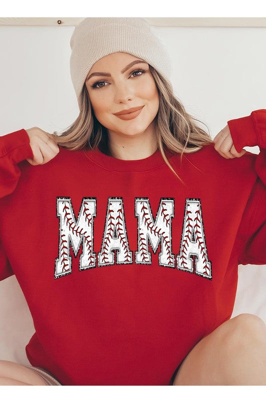 baseball mama sweatshirt