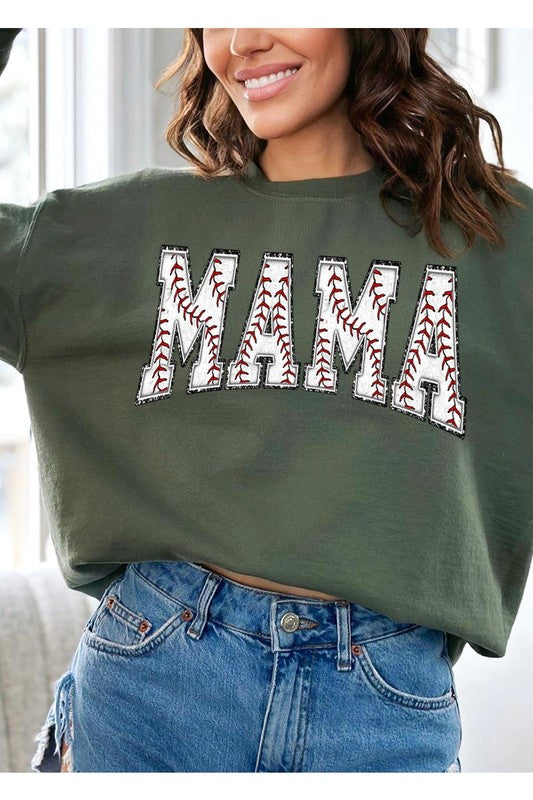 baseball mama sweatshirt