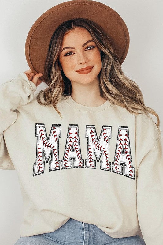 baseball mama sweatshirt