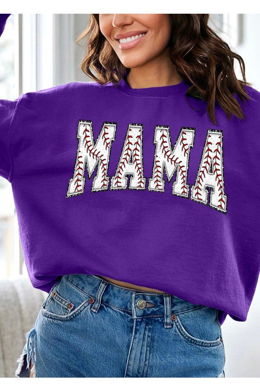 baseball mama sweatshirt