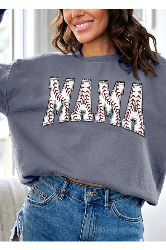 baseball mama sweatshirt